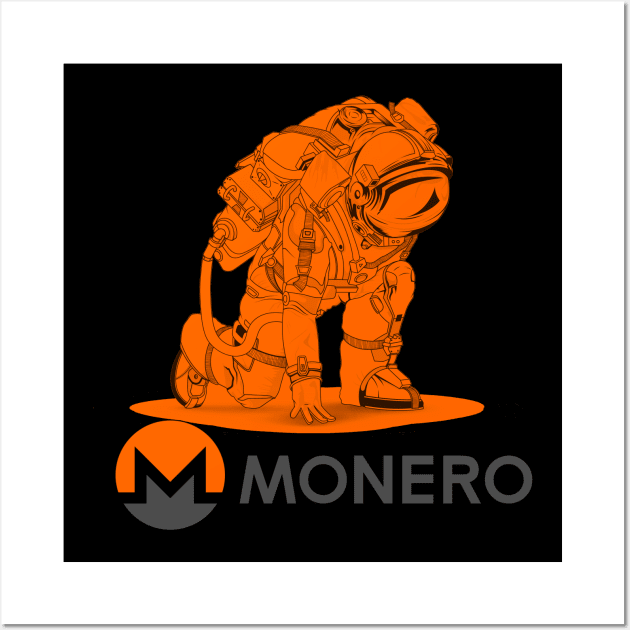 Monero crypto Coin Crypto coin Crypto coin Crytopcurrency Wall Art by JayD World